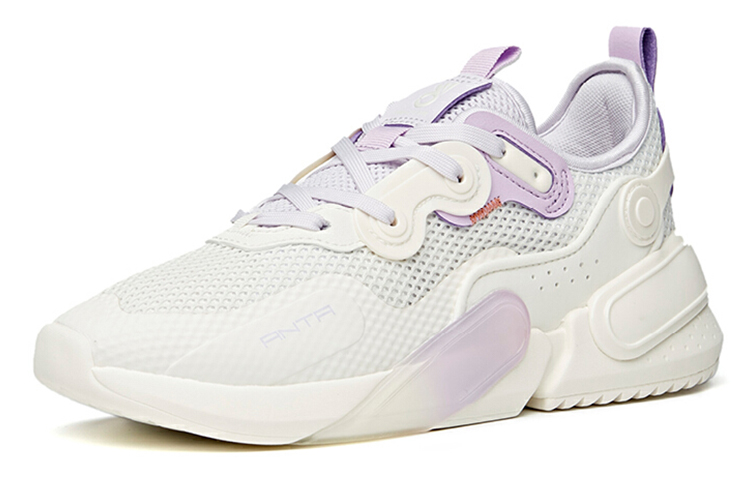 Order (Women) Anta Lifestyle Low-Top 'White Purple' 122128800-4