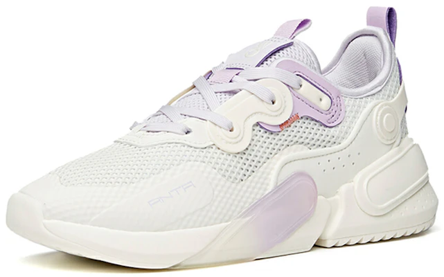 (Women) Anta Lifestyle Low-Top 'White Purple' 122128800-4 Order (Women) Anta Lifestyle Low-Top 'White Purple' 122128800-4