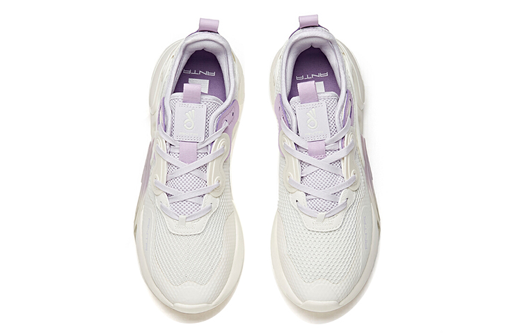 Lookbook (Women) Anta Lifestyle Low-Top 'White Purple' 122128800-4