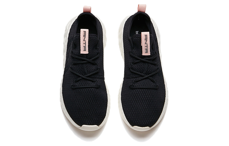 Lookbook (Women) Anta Lifestyle Low 'Black' 'Chao Bai' 122028843-2