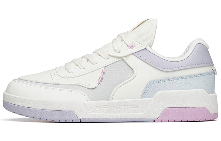 (Women) Anta Lifestyle Low 'White Grey' 122148081R-1