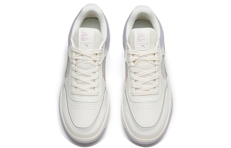 Lookbook (Women) Anta Lifestyle Low 'White Grey' 122148081R-1