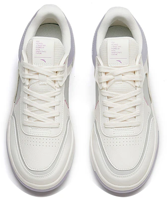 (Women) Anta Lifestyle Low 'White Grey' 122148081R-1 Lookbook (Women) Anta Lifestyle Low 'White Grey' 122148081R-1