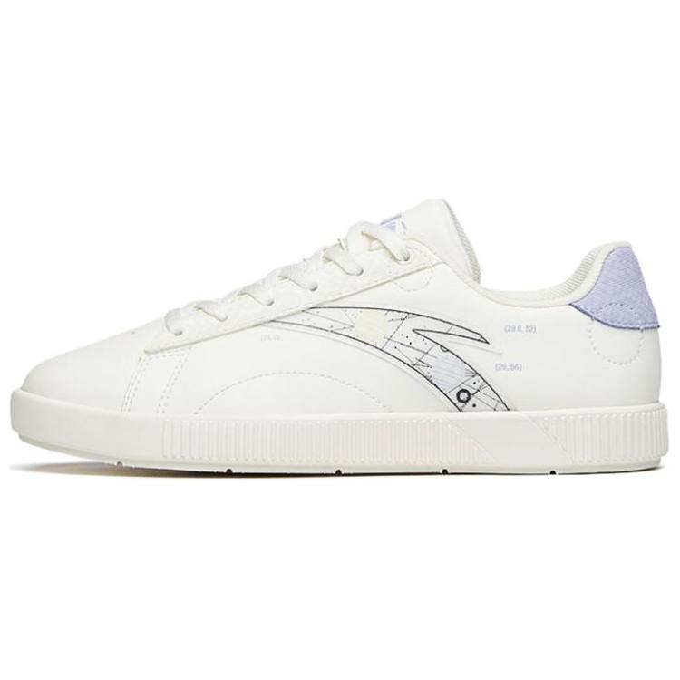 (Women) Anta Lifestyle Low 'White Purple' 122148062-2
