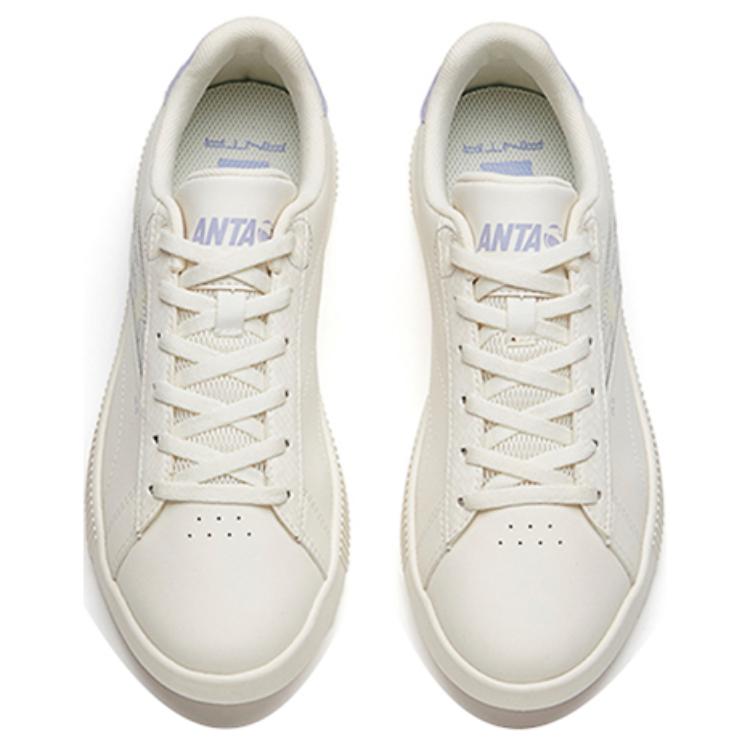 Shop (Women) Anta Lifestyle Low 'White Purple' 122148062-2