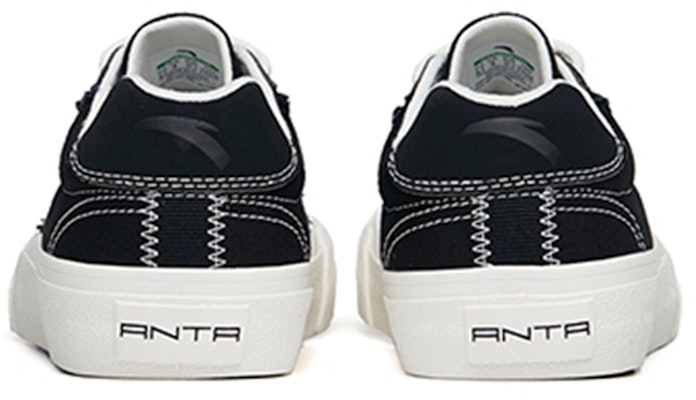 (W) 안타 라이프 시리즈 캔버스 스니커즈 '블랙 화이트' 122228077S-2 Shop (W) 안타 라이프 시리즈 캔버스 스니커즈 '블랙 화이트' 122228077S-2