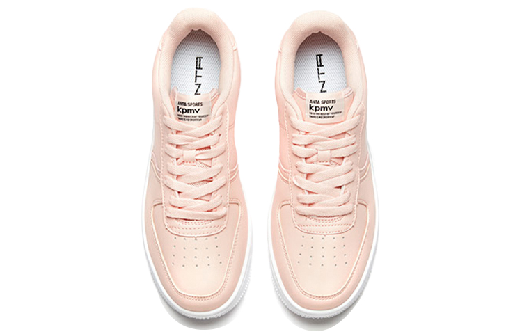 (W) Anta Lifestyle Low-Top Skateboard 'Pink White' 圖 4