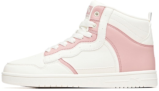 (W) アンタ ライフスタイル ミッドトップ 白ピンク 92948088-11 Buy (W) アンタ ライフスタイル ミッドトップ 白ピンク 92948088-11