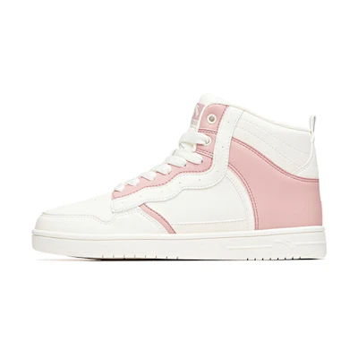 (W) Anta Lifestyle Mid-Top 'White Pink'