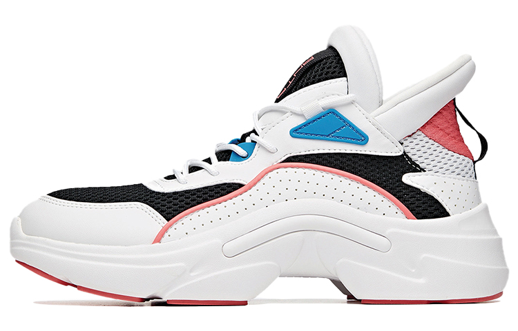 (Women) Anta Lifestyle Retro Low 'White Black Pink' 12938830-4
