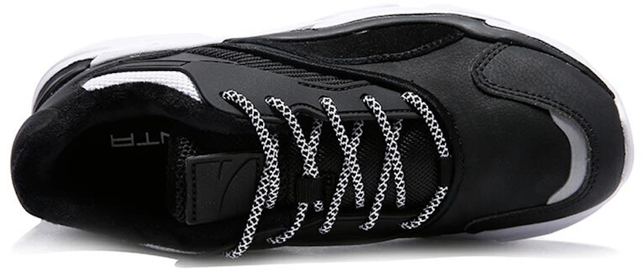 (W) Baskets Rétro Anta Lifestyle Velvet ''Noir Blanc Gris'' 12848883-8 Order (W) Baskets Rétro Anta Lifestyle Velvet ''Noir Blanc Gris'' 12848883-8