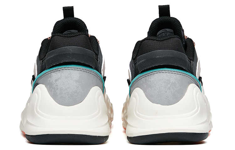 Shop (Women) Anta Lifestyle Series 'Comfortable All-Match Dad Shoes' Black Grey White 122118883-4