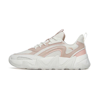 (W) Anta Lifestyle Series 'Lightweight Sport Casual Pink White'