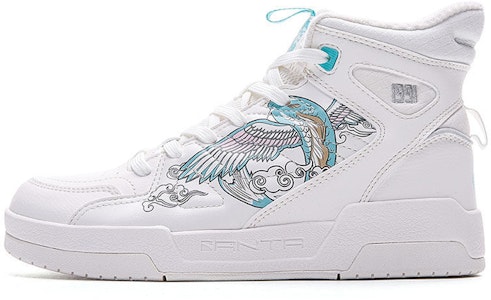 (W) Anta Zapatillas Altas de Moda Casual 'Blanco Azul' 122048050-3 Buy (W) Anta Zapatillas Altas de Moda Casual 'Blanco Azul' 122048050-3