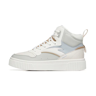(W) Anta Skateboarding Shoes 'White Grey'