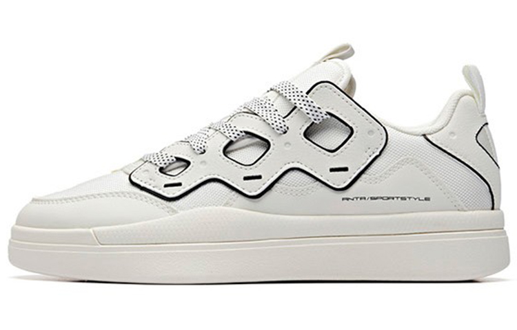 (Women) Anta Lifestyle Series Low-Top 'Black and White' 12938043-2