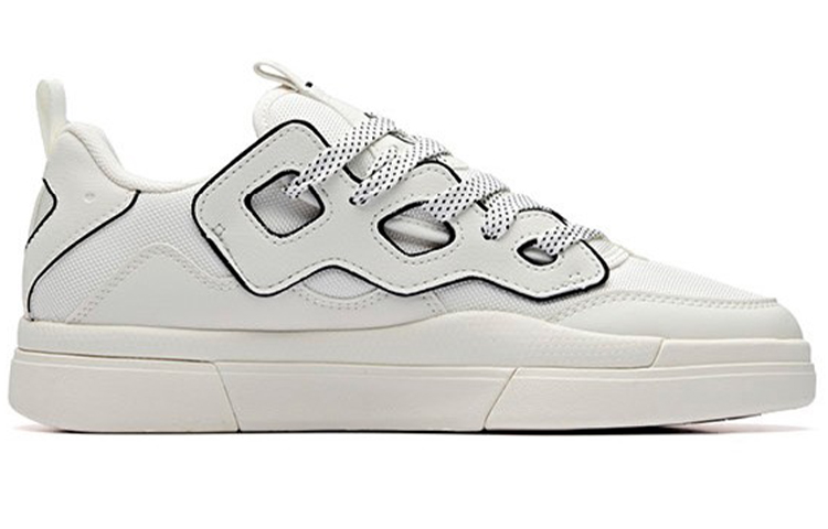 Order (W) Anta Serie Lifestyle Zapatillas Bajas 'Blanco y Negro' 12938043-2
