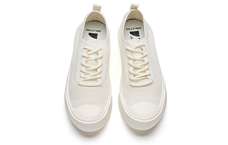 Lookbook (W) Anta Gaya Hidup Seri Low-Top 'Ivory' 122128064-1