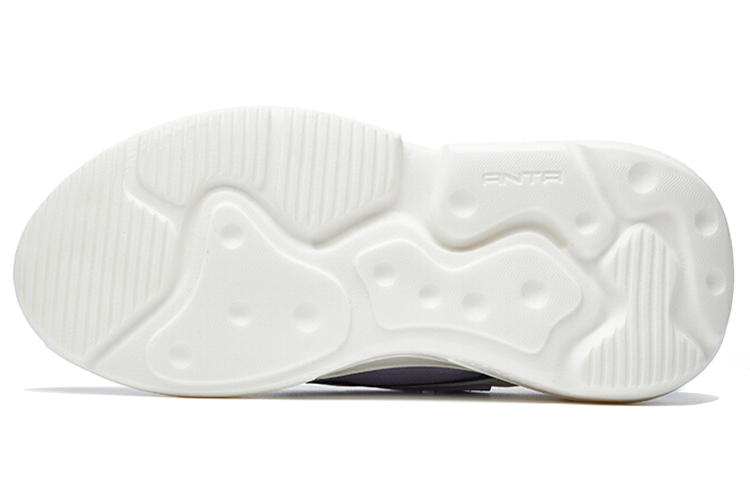 Shop Anta安踏 生活系列 低幫運動休閒鞋 女款 白黑紫