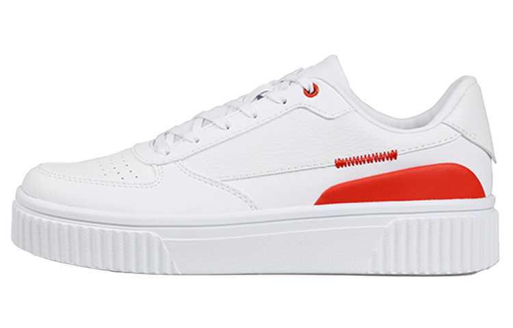 (Women) Anta Lifestyle Series Low-Top 'White Red' 121938021R-1