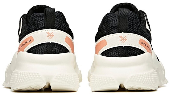 安踏 生活系列 潮流百搭 低幫 老爹鞋 女款 黑白 Shop 安踏 生活系列 潮流百搭 低幫 老爹鞋 女款 黑白