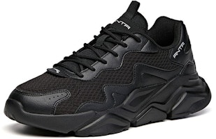 安踏生活系列減震防滑耐磨輕便透氣低幫運動休閒鞋 女款 深黑 Order 安踏生活系列減震防滑耐磨輕便透氣低幫運動休閒鞋 女款 深黑