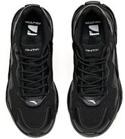 安踏生活系列減震防滑耐磨輕便透氣低幫運動休閒鞋 女款 深黑 Lookbook 安踏生活系列減震防滑耐磨輕便透氣低幫運動休閒鞋 女款 深黑