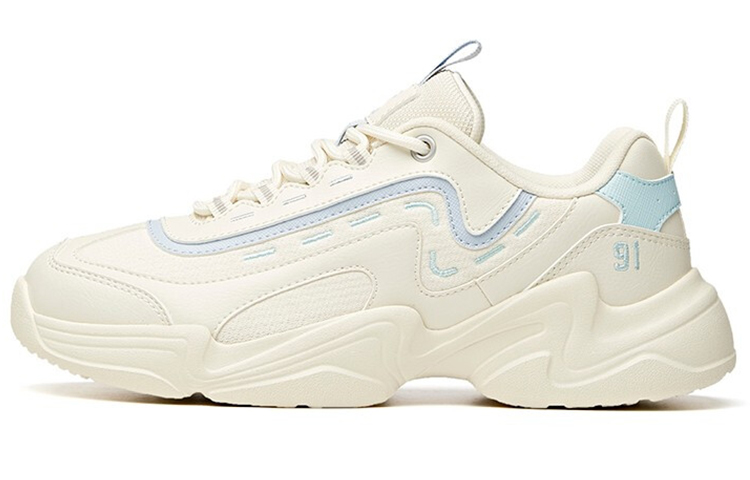 (Women) Anta Lifestyle Series Low 'White Blue' 92938862-12