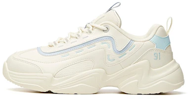 (Women) Anta Lifestyle Series Low 'White Blue' 92938862-12 (Women) Anta Lifestyle Series Low 'White Blue' 92938862-12