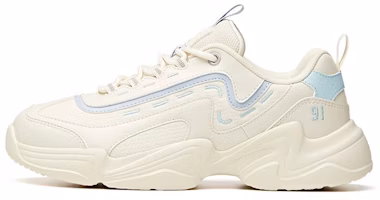 (Women) Anta Lifestyle Series Low 'White Blue' 92938862-12 (Women) Anta Lifestyle Series Low 'White Blue' 92938862-12
