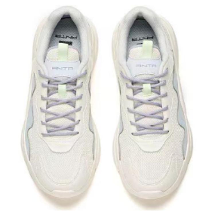 Lookbook (W) 안타 라이프스타일 로우 '화이트 블루 퍼플' 922228827-5