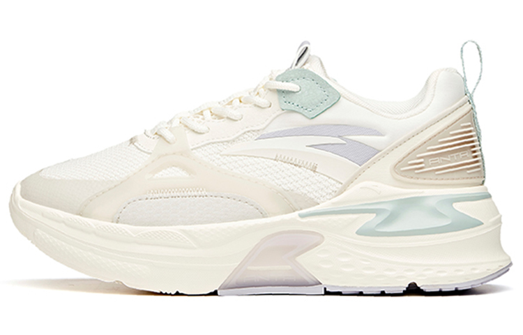 (W) Anta Life Series Sneakers 'White Grey Purple'