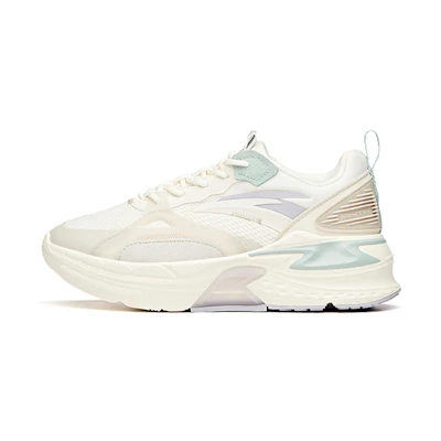 (W) Anta Life Series Sneakers 'White Grey Purple'