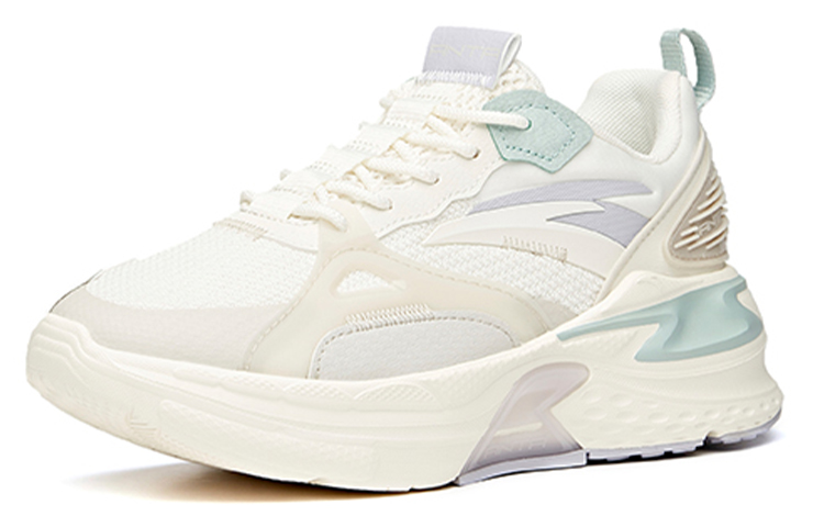 (W) Anta Life Series Sneakers 'White Grey Purple' 圖 3