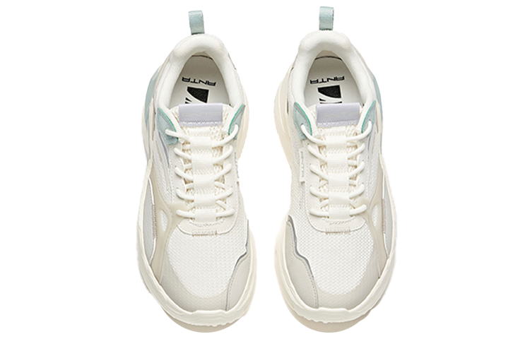 (W) Anta Life Series Sneakers 'White Grey Purple' 圖 4