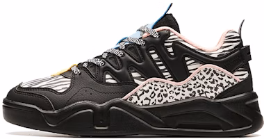 (Women) Anta Lifestyle Series Low-Top 'Black Pink Blue' 122018041-4 (Women) Anta Lifestyle Series Low-Top 'Black Pink Blue' 122018041-4