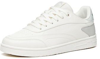 Anta安踏 生活系列 休閒時尚 時尚低筒板鞋 女款 白灰色 Lookbook Anta安踏 生活系列 休閒時尚 時尚低筒板鞋 女款 白灰色