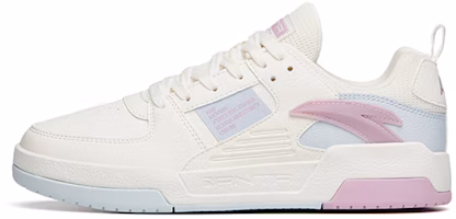 (Women) Anta Lifestyle Series Low Top 'Slip-Resistant White Purple' 922138005-4 (Women) Anta Lifestyle Series Low Top 'Slip-Resistant White Purple' 922138005-4