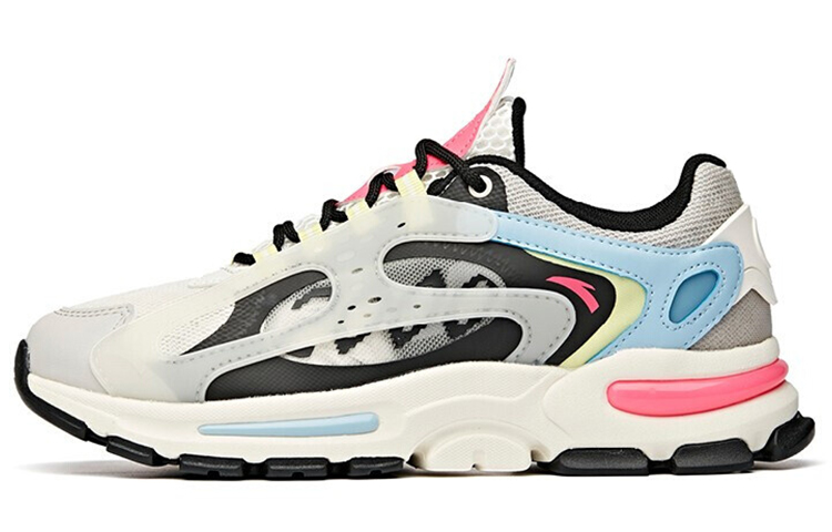 (W) Anta Life Series Sneakers 'White Black Grey'