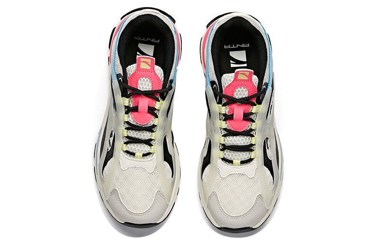 (W) Anta Life Series Sneakers 'White Black Grey' 圖 3