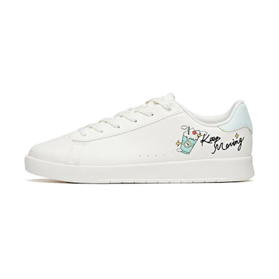 (W) Anta Lifestyle Series Low-Top 'White Green'