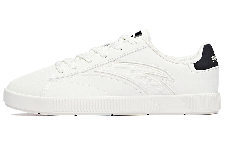 (Women) Anta Lifestyle Series Low-Top Leather Sneakers 'Ivory White' 122048064-2