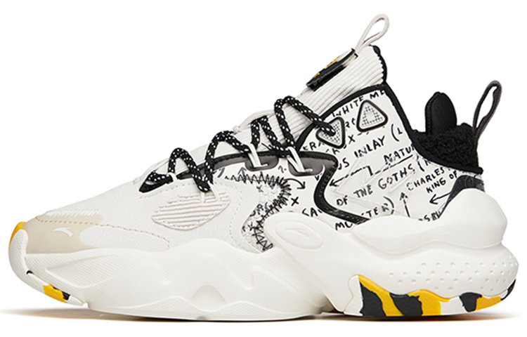 (Women) Anta Lifestyle Series Mid-Top 'White Black' 122148080-10