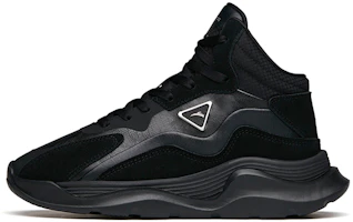 (Women) Anta Lifestyle Series Mid-Top Skateboard Sneaker 'Non-Slip Durable Black' 122148871R-3 (Women) Anta Lifestyle Series Mid-Top Skateboard Sneaker 'Non-Slip Durable Black' 122148871R-3