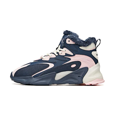 (W) Anta Lifestyle Series Mid-Top 'Blue Pink'