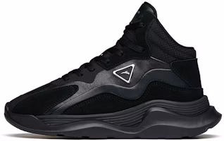 (Women) Anta Lifestyle Series Mid-Top Skateboard Sneaker 'Non-Slip Durable Black' 122148871R-3 (Women) Anta Lifestyle Series Mid-Top Skateboard Sneaker 'Non-Slip Durable Black' 122148871R-3