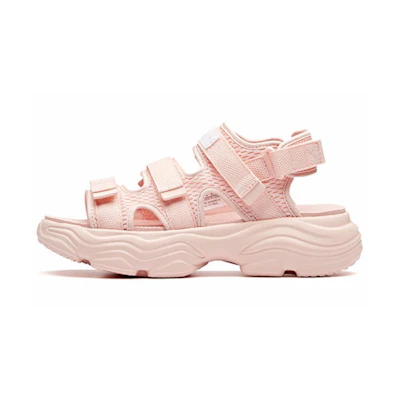(W) Anta Lifestyle Series Sandals 'Baby Pink'