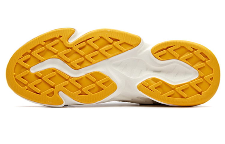 (W) Anta Lifestyle Simple 'Thick Bottom Trendy Dad Shoes White Yellow' 圖 6