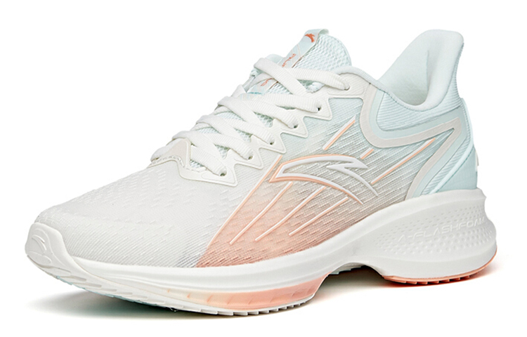 Order (W) Anta Lingpao 1 Low 'Putih Hijau Merah Muda' 122125585-9