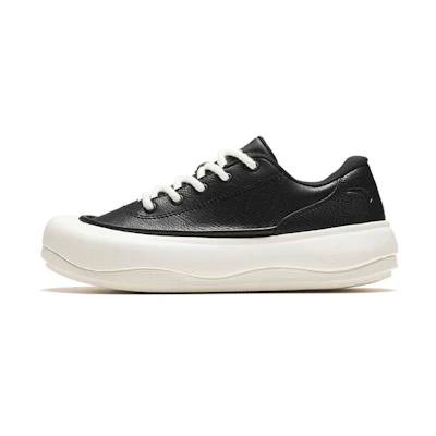 (W) Anta Low-Top 'Black Doughnut'